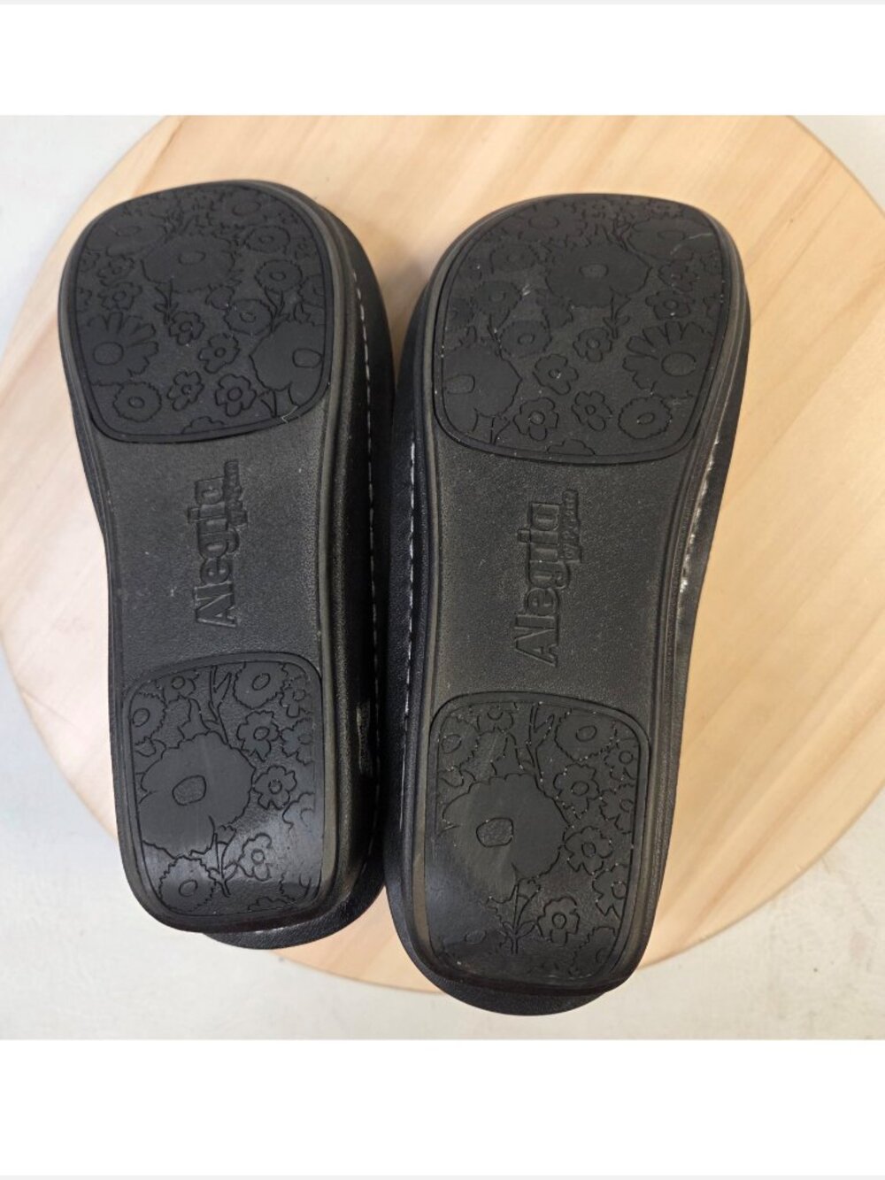 Alegria Paloma Hearts Leather Mary Jane Clogs Women EU 38 / US 8 - Picture 15 of 15